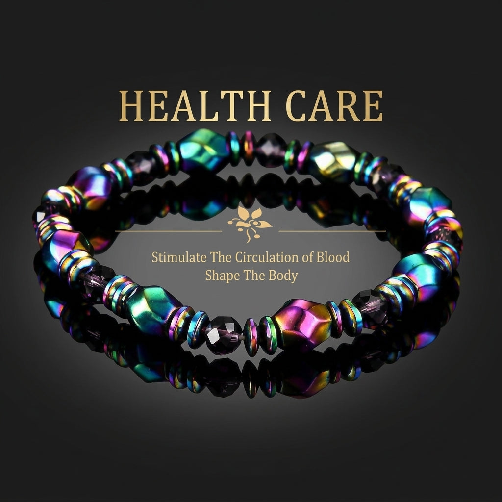 Colored Magnetic Energy Bracelet For Man