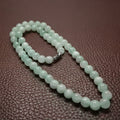 Green a Emerald Beads Necklace Jade