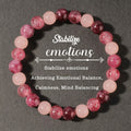 Strawberry Quartz Bracelet Natural Stone