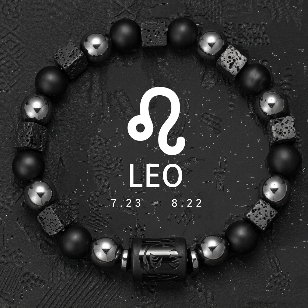 12 Constellation Zodiac Bracelet Signs Beads Couples Bracelet