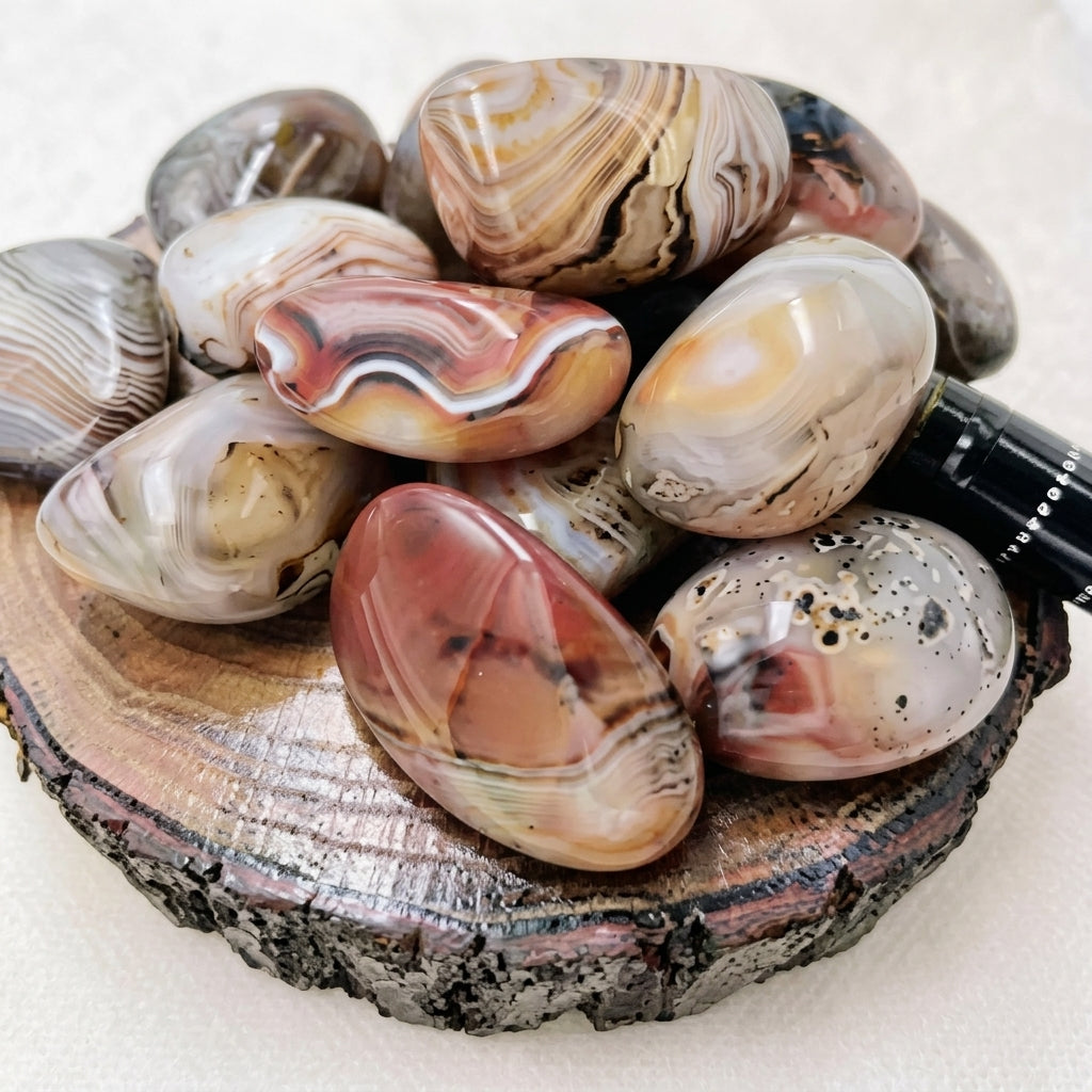 No Engraved Pebbles Raw Stone