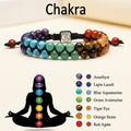 7 Chakra Treatment Crystal Bracelet Yoga Stone
