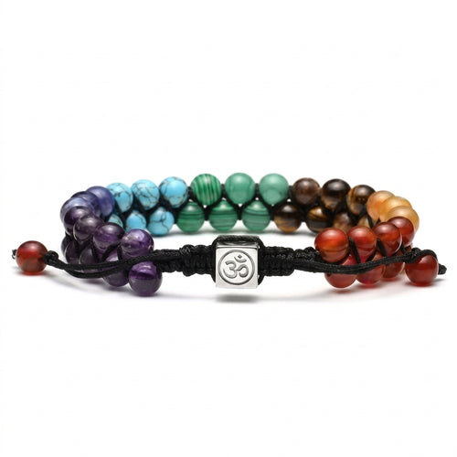 7 Chakra Treatment Crystal Bracelet Yoga Stone
